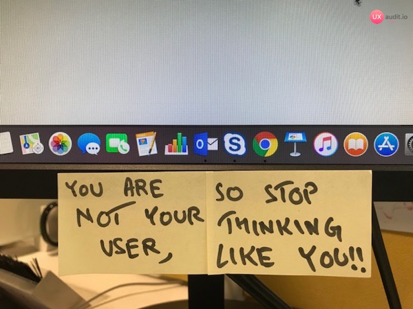 you are not your user